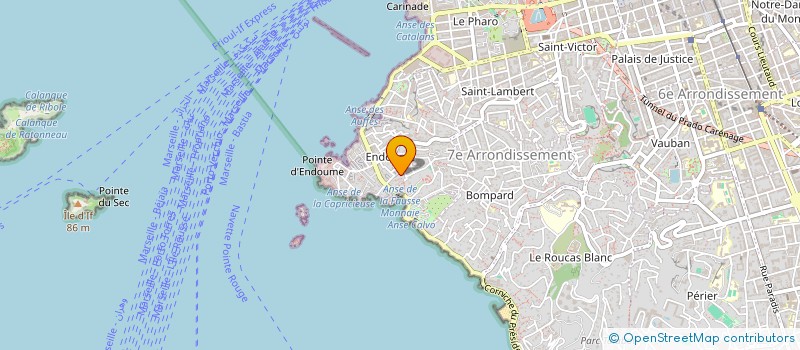 localisation de l'entreprise ASSOCIATION PRESENCE PSY à MARSEILLE