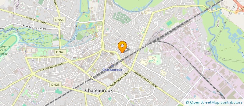 localisation de l'entreprise ASSOCIATION PRESENCE VERTE à CHATEAUROUX