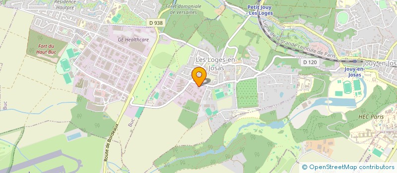 localisation de l'entreprise ASSOCIATION PRESENT  LES LOGES-EN-JOSAS