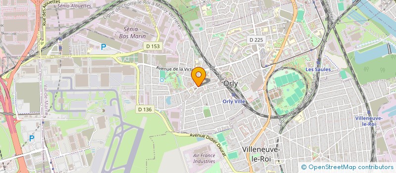 localisation de l'entreprise ASSOCIATION PRESTATION SERVICES A DOMICILE  ORLY