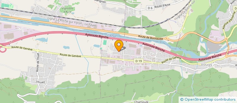 localisation de l'entreprise ASSOCIATION PRESTIGE PONEYS  VOUGY