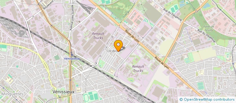 localisation de l'entreprise ASSOCIATION PREVENIR ET REPARER - MALADIES PROFESSIONNELES ET ACCIDENT DU TRAVAIL - RENAULT V.I . IRISBUS  SAINT-PRIEST