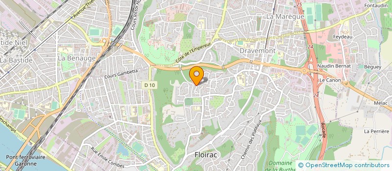 localisation de l'entreprise ASSOCIATION PREVENTION INSERTION EDUCATION POUR LA SECURITE à FLOIRAC
