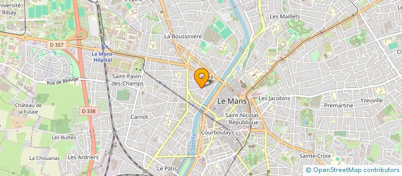 localisation de l'entreprise ASSOCIATION PREVENTION POUR BIEN VIEILLIR  LE MANS