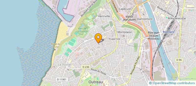 localisation de l'entreprise ASSOCIATION PREVENTION SANTE  LE PORTEL