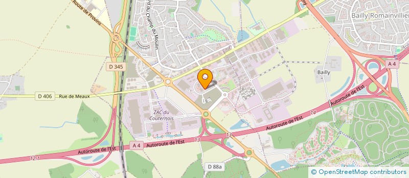 localisation de l'entreprise ASSOCIATION PRIEURE RESTAURATION  SERRIS