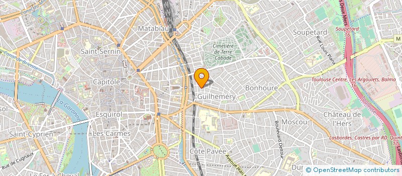 localisation de l'entreprise ASSOCIATION PRINTEMPS DU RIRE à TOULOUSE