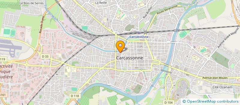 localisation de l'entreprise ASSOCIATION PRIORITE DOMICILE à CARCASSONNE