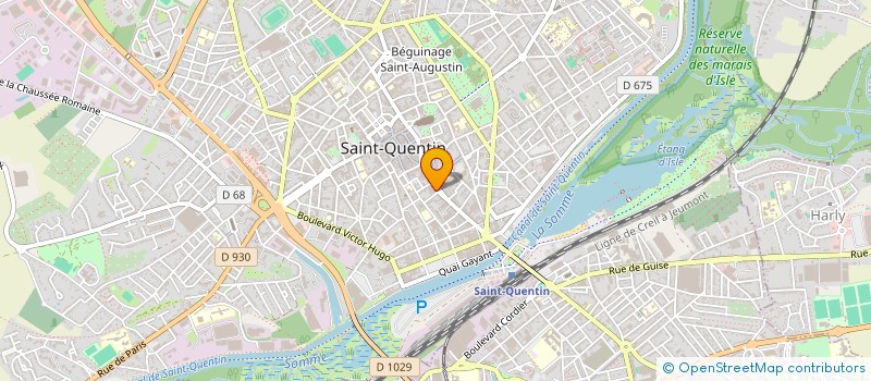 localisation de l'entreprise ASSOCIATION PRO CONTACT à SAINT-QUENTIN