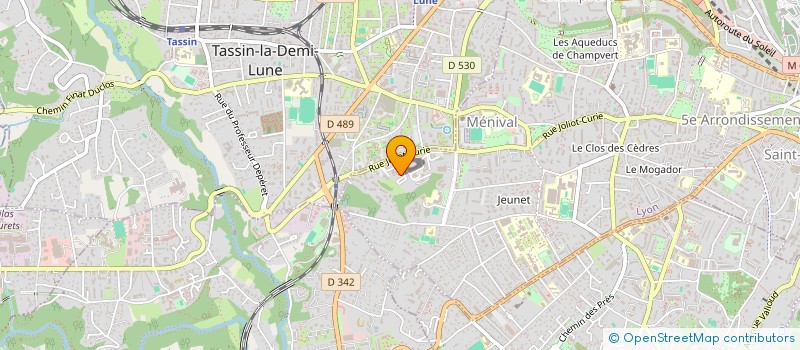 localisation de l'entreprise ASSOCIATION PRO-MUSIC à LYON