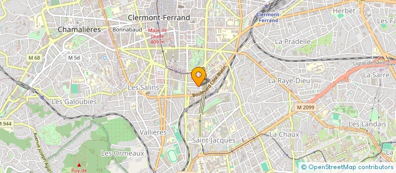 localisation de l'entreprise ASSOCIATION PRO QUATUOR HANSON  CLERMONT-FERRAND