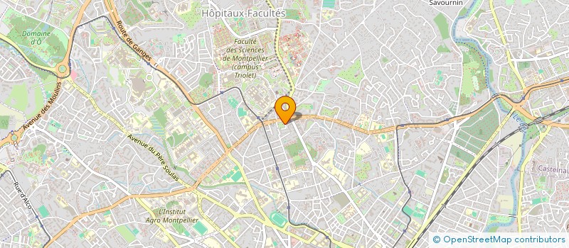localisation de l'entreprise ASSOCIATION PRO SANTE à MONTPELLIER