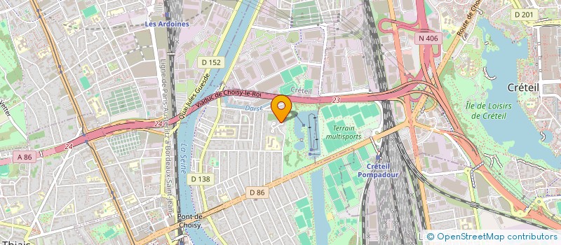 localisation de l'entreprise ASSOCIATION PRO VIE DENSE à CHOISY-LE-ROI