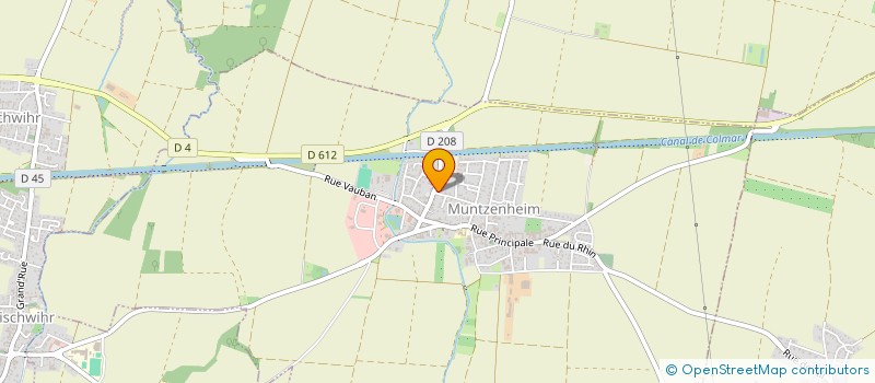 localisation de l'entreprise ASSOCIATION PROCHES@RT  MUNTZENHEIM