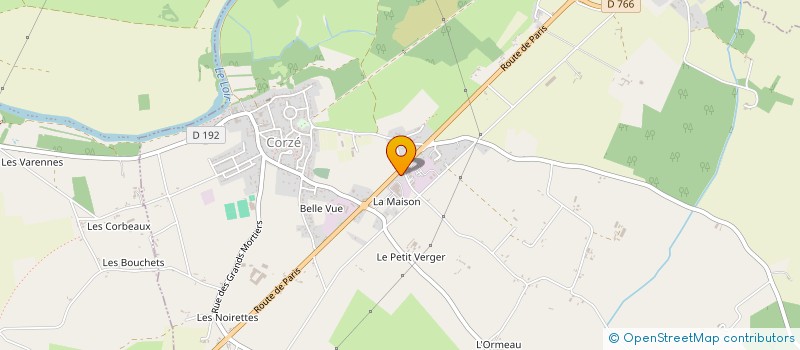 localisation de l'entreprise ASSOCIATION PRODUCTEURS COMMERCANTS ARTISANS DE CORZE  CORZE