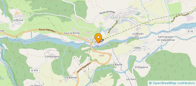 localisation de l'entreprise ASSOCIATION PRODUCTEURS DU VALGAUDEMAR à SAINT-FIRMIN