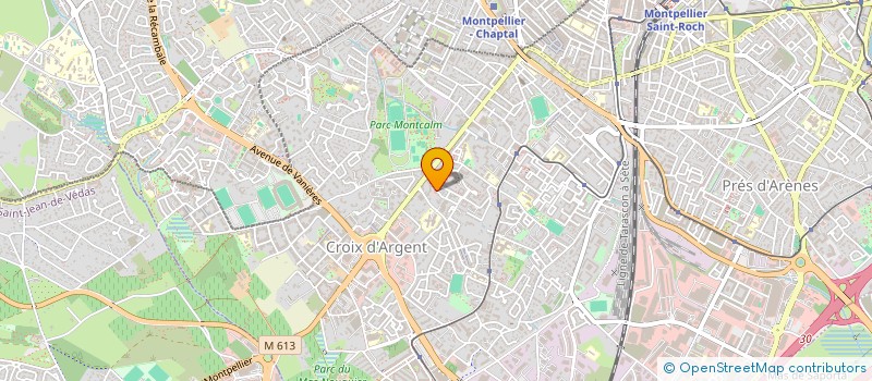 localisation de l'entreprise ASSOCIATION PROFESSIONNELLE DE PSYCHOLOGIE BIODYNAMIQUE à MONTPELLIER