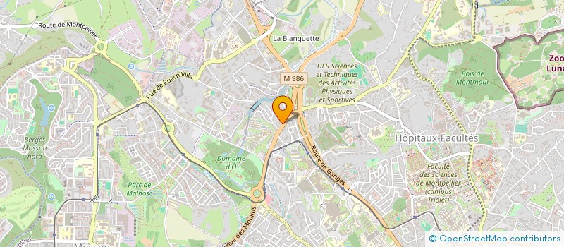 localisation de l'entreprise ASSOCIATION PROFESSIONNELLE DE SECOURS TACTIQUES - 34 à MONTPELLIER