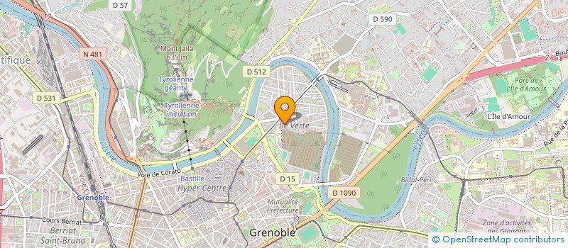 localisation de l'entreprise ASSOCIATION PROFESSIONNELS-PROFESSEURS ETUDIANTS POUR LE TRAITEMENT DES IMAGES ET DES SIGNAUX (APPETIS)  GRENOBLE