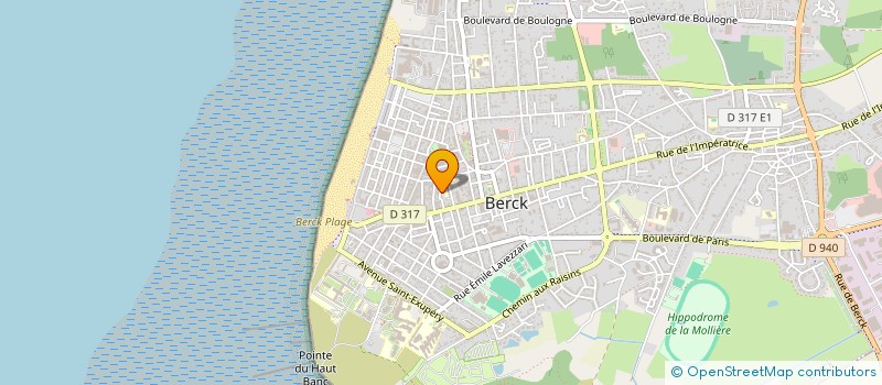 localisation de l'entreprise ASSOCIATION PROFIL SPORT à BERCK