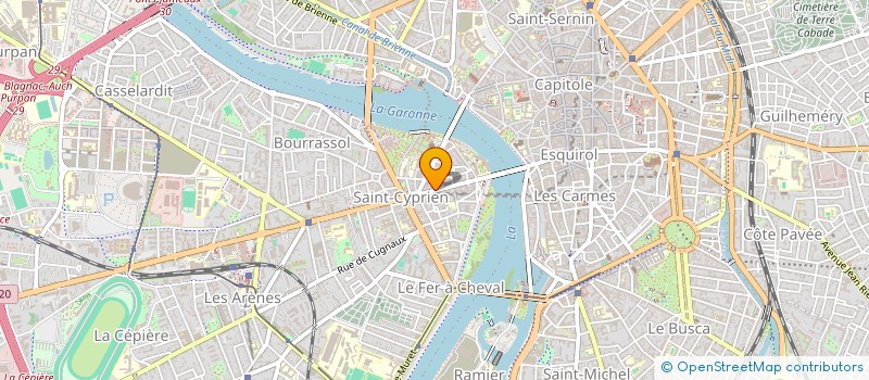 localisation de l'entreprise ASSOCIATION PROGRESSIVE PAROLE à TOULOUSE