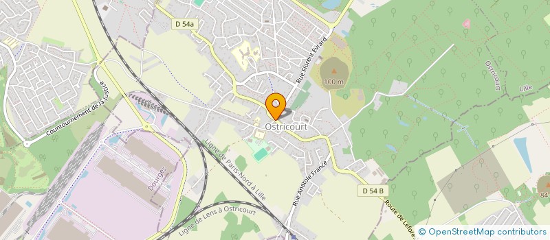 localisation de l'entreprise ASSOCIATION PROJET à OSTRICOURT