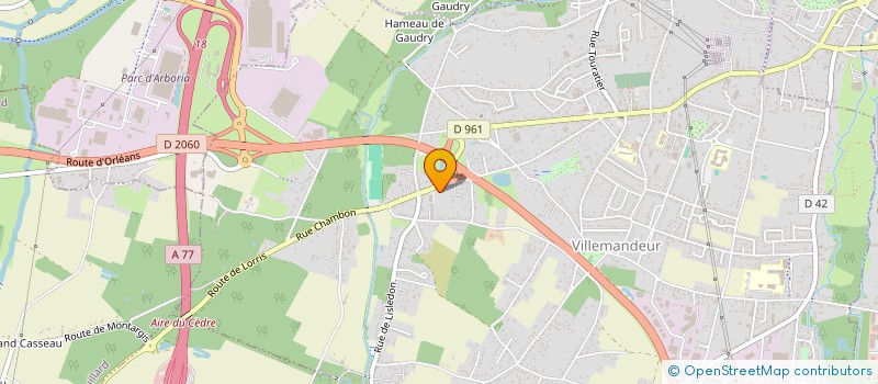 localisation de l'entreprise ASSOCIATION PROJET ECOLE INNOVANTE DU GATINAIS à VILLEMANDEUR