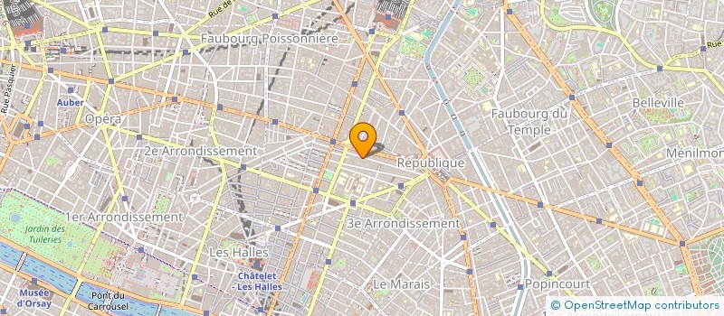 localisation de l'entreprise ASSOCIATION PROJET INSTRUCTIF MARABOUT  PARIS