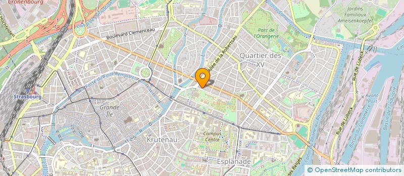 localisation de l'entreprise ASSOCIATION PROJET-K à STRASBOURG