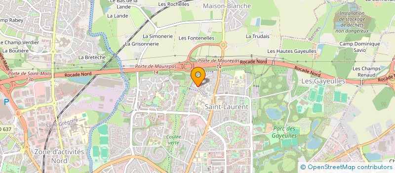 localisation de l'entreprise ASSOCIATION PROJET LEA  RENNES