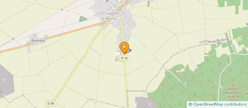 localisation de l'entreprise ASSOCIATION PROJETS CASTILLE  LA CHAPELLE-LA-REINE