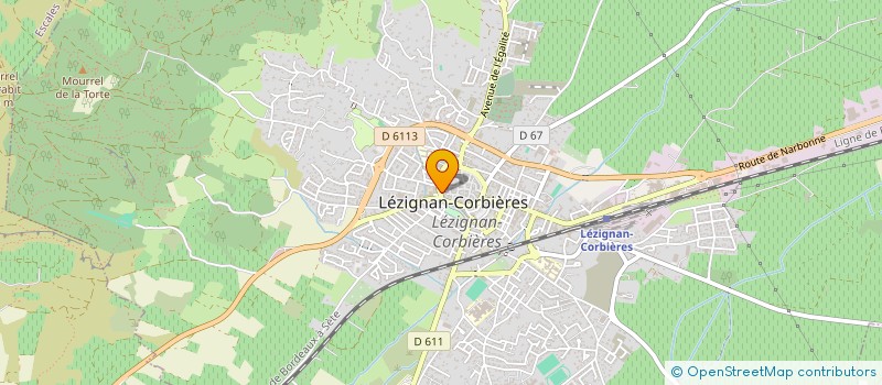 localisation de l'entreprise ASSOCIATION PROMAUDE à LEZIGNAN-CORBIERES