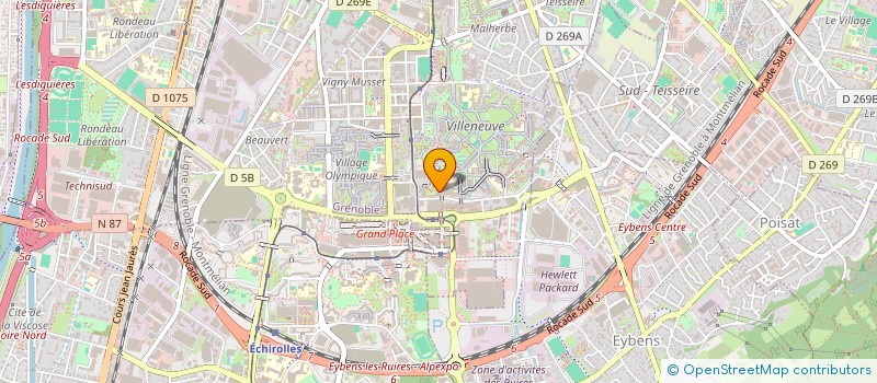 localisation de l'entreprise ASSOCIATION PROMETHEE  GRENOBLE