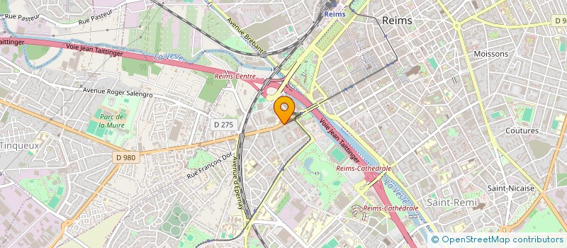 localisation de l'entreprise ASSOCIATION PROMETHEUS 4L  REIMS