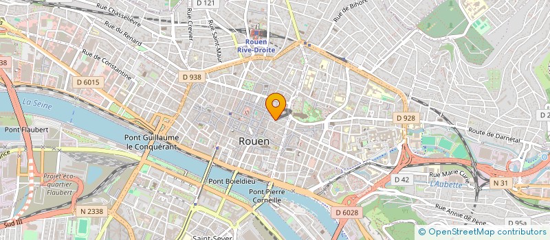 localisation de l'entreprise ASSOCIATION PROMO DANSE à ROUEN