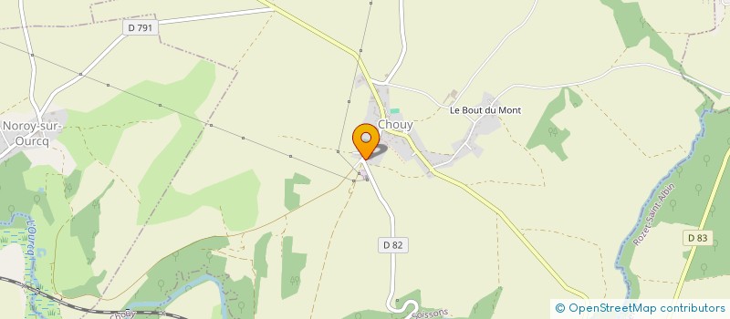 localisation de l'entreprise ASSOCIATION PROMO ROCK  CHOUY