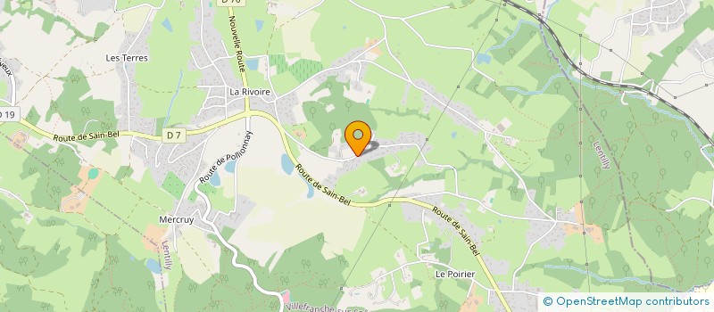 localisation de l'entreprise ASSOCIATION PROMO SPHINX  LENTILLY