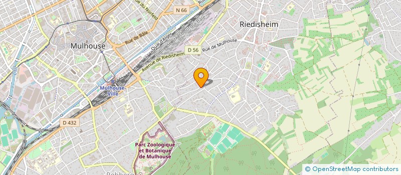 localisation de l'entreprise ASSOCIATION PROMOTION ET SAUVEGARDE DE LA ZONE VERTE DE RIEDISHEIM DITE ZONE VERTE DE RIEDISHEIM  RIEDISHEIM