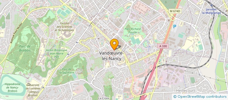 localisation de l'entreprise ASSOCIATION PROMOTION MUSICALE PUBLIQUE  VANDUVRE-LES-NANCY