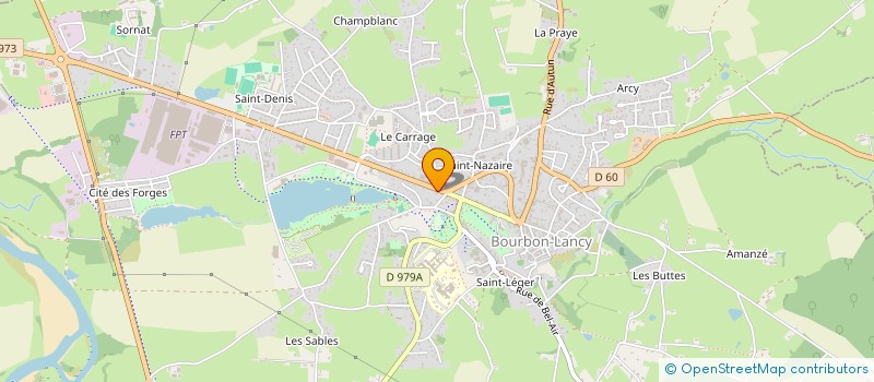 localisation de l'entreprise ASSOCIATION PROMOTION MUSICIENS PROFESS à BOURBON-LANCY