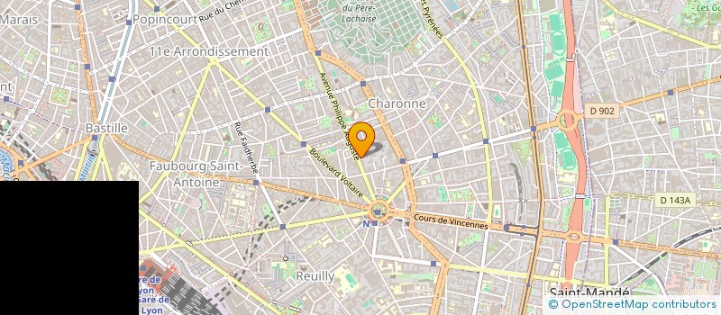 localisation de l'entreprise ASSOCIATION PROMOUVOIR LA RECHERCHE EN MEDECINE GENERALE A PARIS DESCARTES  PARIS