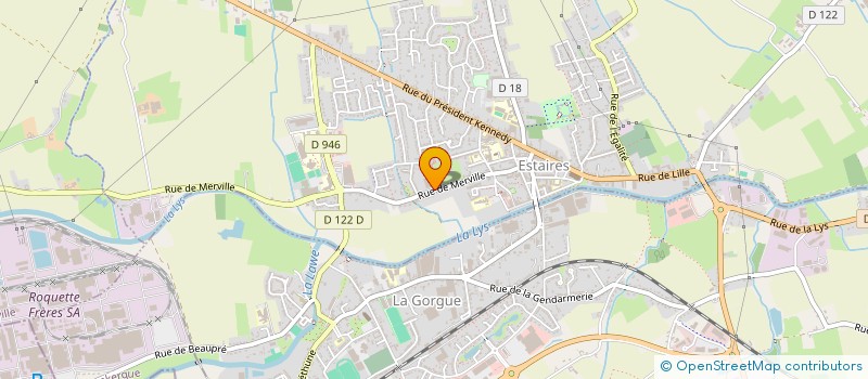 localisation de l'entreprise ASSOCIATION PROMOVISION  ESTAIRES