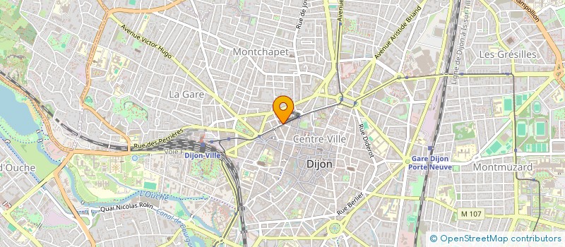 localisation de l'entreprise ASSOCIATION PROTESTANTE POUR L'ACCUEIL DES ETRANGERS A DIJON (ADE) à DIJON