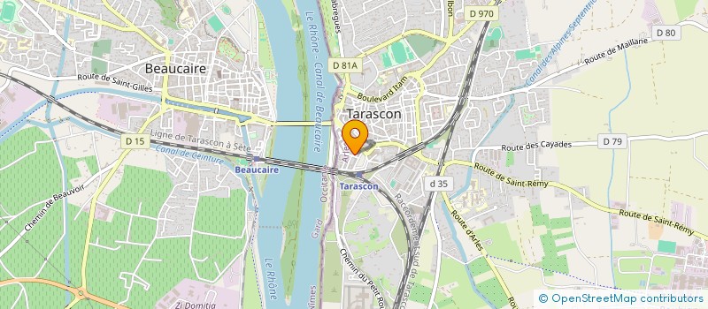 localisation de l'entreprise ASSOCIATION PROVENCE LYRIQUE  TARASCON