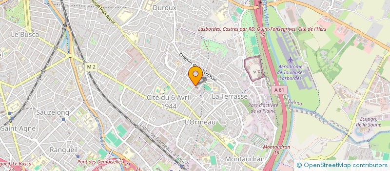 localisation de l'entreprise ASSOCIATION PROVINCIALE DE L'ENSEIGNEMENT CATHOLIQUE MIDI-PYRENEES à TOULOUSE