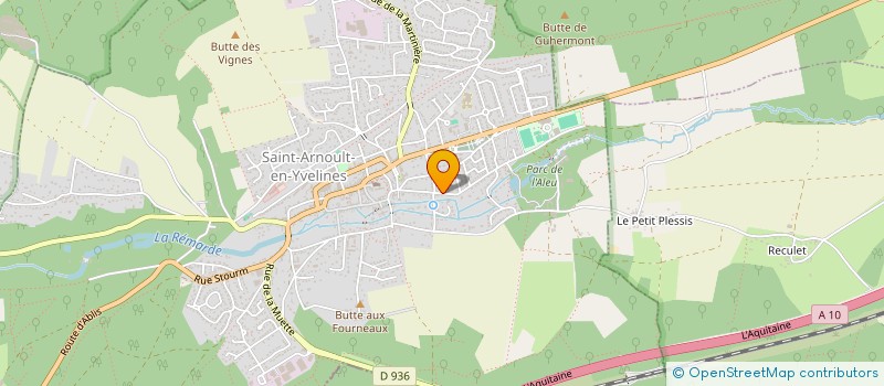 localisation de l'entreprise ASSOCIATION PRV CONCEPT  SAINT-ARNOULT-EN-YVELINES