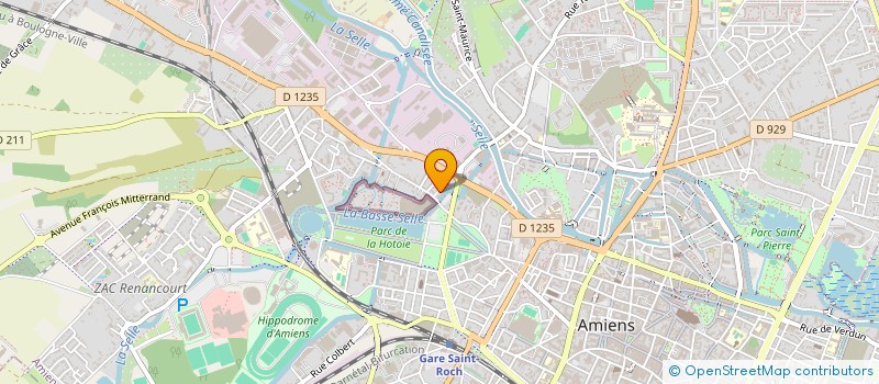 localisation de l'entreprise ASSOCIATION PSYCHO-CONSULT ET REFUGIES à AMIENS