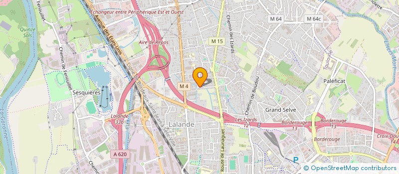 localisation de l'entreprise ASSOCIATION PSYNMIP  TOULOUSE