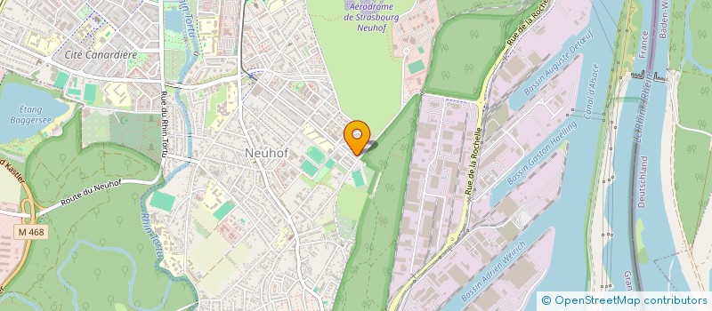 localisation de l'entreprise ASSOCIATION PUBLI 7 à STRASBOURG