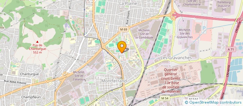 localisation de l'entreprise ASSOCIATION PUBLIC INFO à CLERMONT-FERRAND